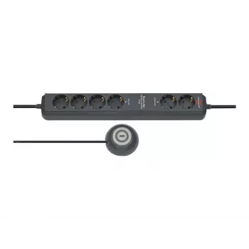 Regleta de alimentación Brennenstuhl Eco-Line Comfort Switch 2 m 6 tomas AC