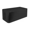 Organizador caja de cables, negro