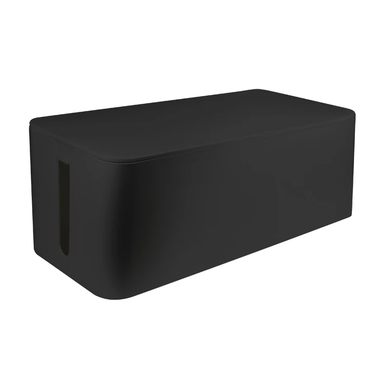 Organizador caja de cables, negro