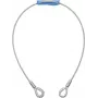 Cable de acero EUROLITE 5801048L 1000×6 mm plata con guardacabo