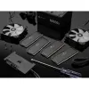 DIMM 32 GB DDR5-6400 (2x 16 GB) Dual-Kit, memoria RAM negra, CMT32GX5M2B6400C32, Dominator Platinum, INTEL XMP