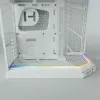 Tira LED HYTE Noodle LN70 ARGB blanca — tira de iluminación ARGB direccionable para carcasas de PC e iluminación ambiental