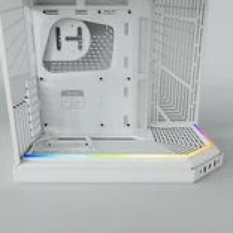 Tira LED HYTE Noodle LN70 ARGB blanca — tira de iluminación ARGB direccionable para carcasas de PC e iluminación ambiental