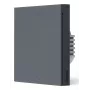 Interruptor de pared inteligente AQARA H1 EU (sin neutro, unipolar) (WS-EUK01-G), gris - interruptor de pared Zigbee con relé