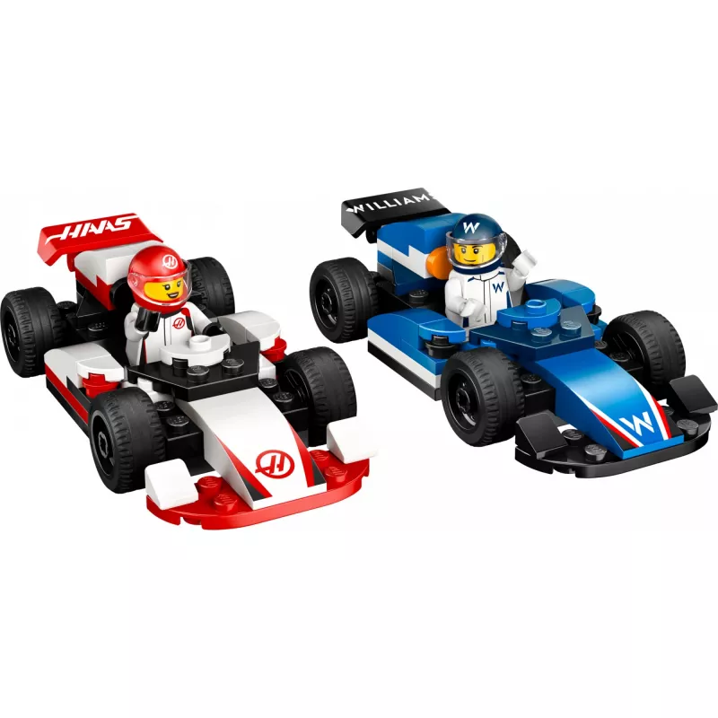 LEGO CITY 60464 F1 - Williams Racing y Haas F1 Coche de carreras
