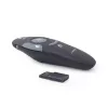 Presentador inalámbrico IR GEMBIRD WP-L-11, 4 botones, receptor USB RF de 2,4 GHz, Negro, pila AAA