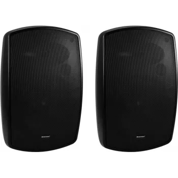 Altavoz de pared Omnitronic OD-8, 8 Ω, negro, altavoz compacto para instalación fija