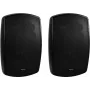Omnitronic OD-8 altavoz de pared, 8 ohmios, negro, 2 uds.