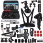 Set de 43 accesorios Puluz para action cameras (incl. Osmo Action 5 Pro, Ace Pro 2) PKT47
