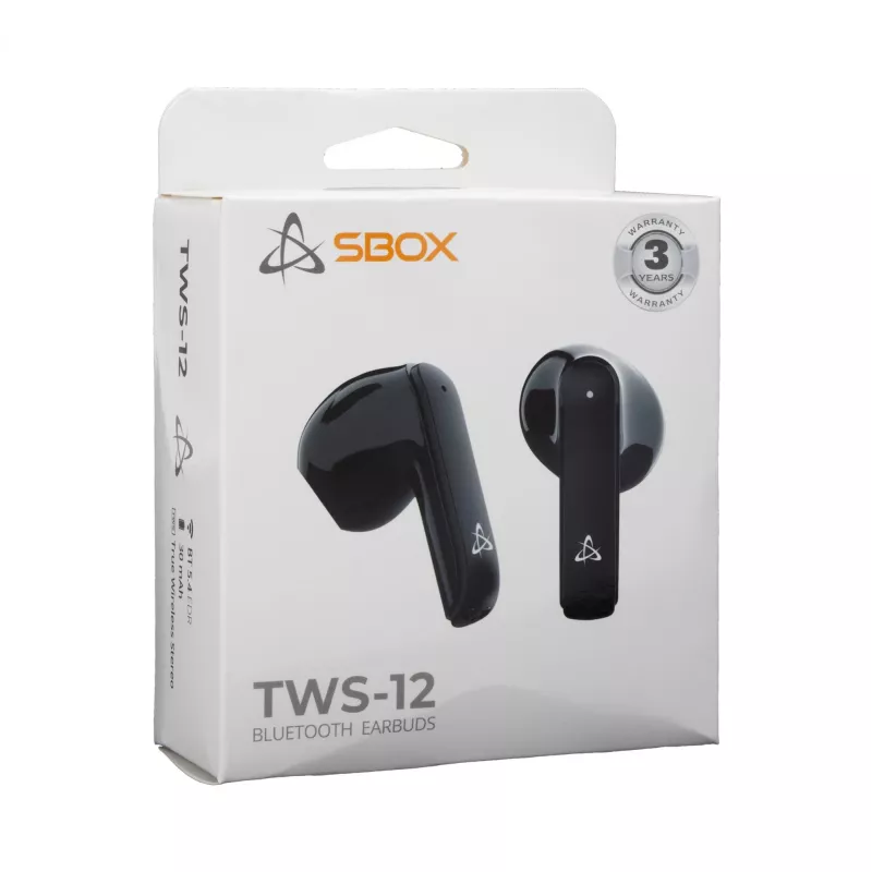 Auriculares SBOX EB-TWS12 negros