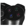VAKOSS GP-4705BK mando inalámbrico USB, PC/PS3, vibración dual shock, analógico/digital, negro