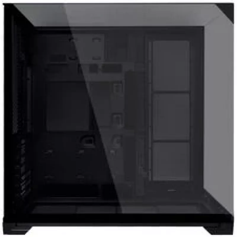 Bundle de caja para PC Lian Li O11 Vision Compact + 3x ventiladores UNI FAN SL-INF 120 Reverse Blade - negro