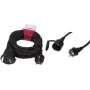 LogiLink - Cable alargador - CEE 7/7 (H) a CEE 7/7 (M) - AC 250 V - 5 m