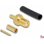 Conector hembra RP-SMA para crimpar RG-174 / RG-316 DeLOCK 90044