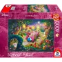 Schmidt Spiele Thomas Kinkade Disney Dreams Collection Alicia en el País de las Maravillas Mad Hatter's Tea Party puzle, 6000 piezas