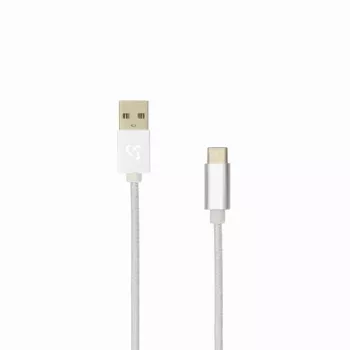 Sbox USB-TYPEC-15W USB->Type C M/M 1,5 m blanco coco
