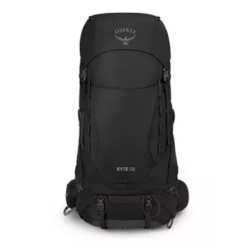 Osprey Kyte 58 Mochila de trekking para mujer M/L Negro