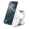 Cargador de interior Belkin UltraCharge 25W Qi2 3en1 Cargador magnético EU blanco redondo