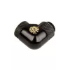 Adaptador 90° BitsPower BP-MB90R2LD G1/4 rosca macho a G1/4 rosca hembra, 2 conexiones giratorias orientables
