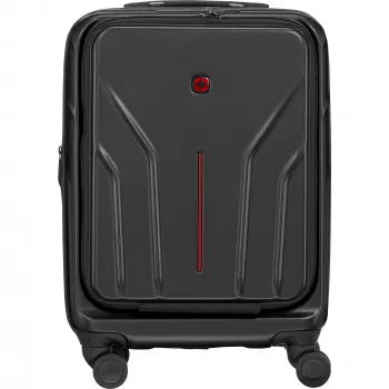 Trolley de cabina compacto de carcasa rígida Wenger Amplix 653323 — negro, compacto