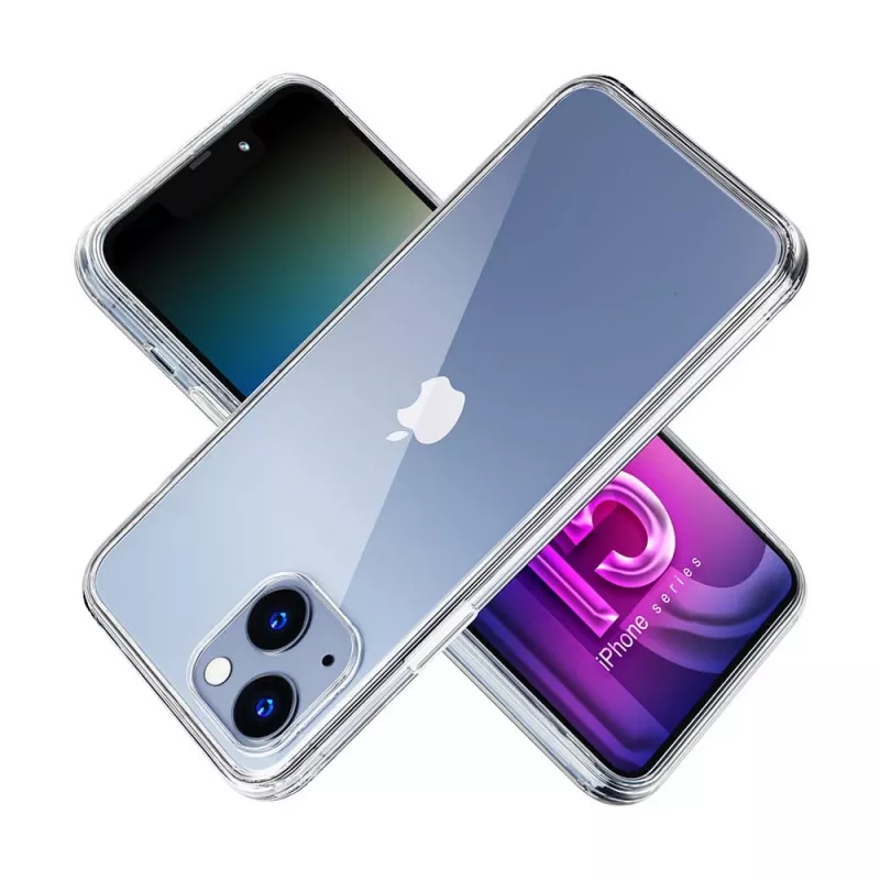Funda para móvil 3MK Clear Case iPhone 15 diseño transparente