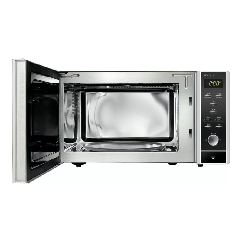 Microondas Caso MCG 25 — 900 W, 25 L, 10 niveles de potencia, blanco/negro