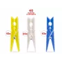 Beper C206UTI004 pinzas de plástico para la ropa (40 uds.)