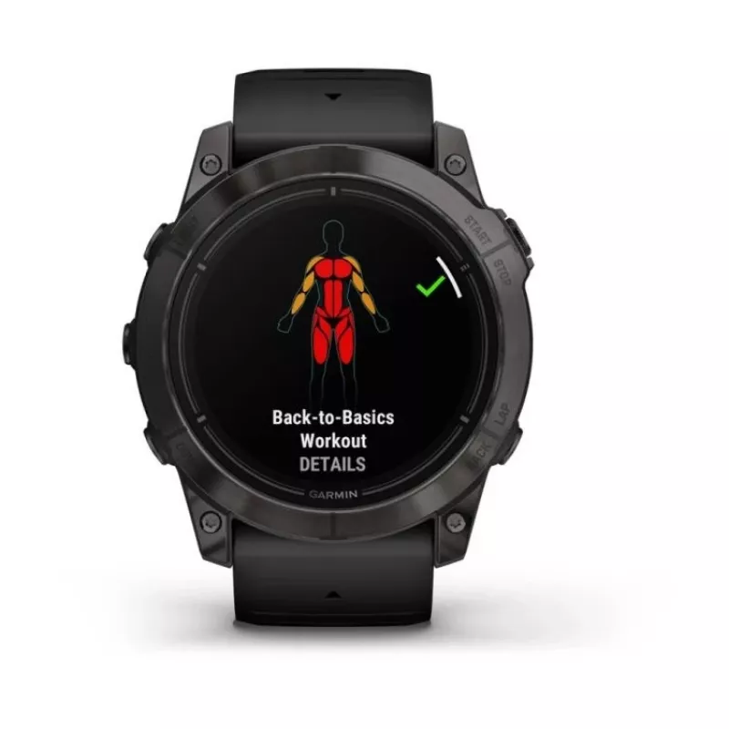 Garmin EPIX PRO g2 51mm Sapphire Carbon Gray DLC Titanium negro