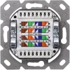 DIGITUS DN-9005-N - Toma de conexión, empotrar - RJ-45 X 2 - RAL 9010 - 2 puertos (DN-9005-N)