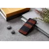 Funda para smartphone man and wood para iPhone XS Max – negro ébano, tapa trasera rígida protectora
