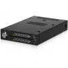 ICY DOCK - ToughArmor - MB834MK-B V2 - 2x M.2 NVMe a 1x bahía de 3,5 inch marco extraíble cerradura de llave metálica SlimSAS 4i negro