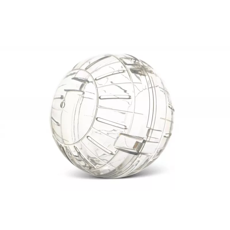 Bola de ejercicio Savic Runner Small 12 cm para roedores, poliestireno transparente, 120 mm