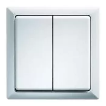 Interruptor inalámbrico Eltako FT4F-rw blanco – pulsador inalámbrico, 4 canales