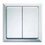Interruptor inalámbrico Eltako FT4F-rw blanco – pulsador inalámbrico, 4 canales