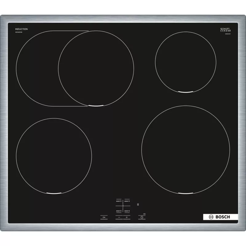 Bosch HEG578BB4 + NIF645CB5E set de cocina placa de inducción eléctrica