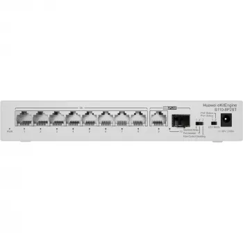 HUAWEI eKit S110 Series S110-8P2ST No gestionado L2 Gigabit Ethernet (10/100/1000) Power over Ethernet (PoE) Gris