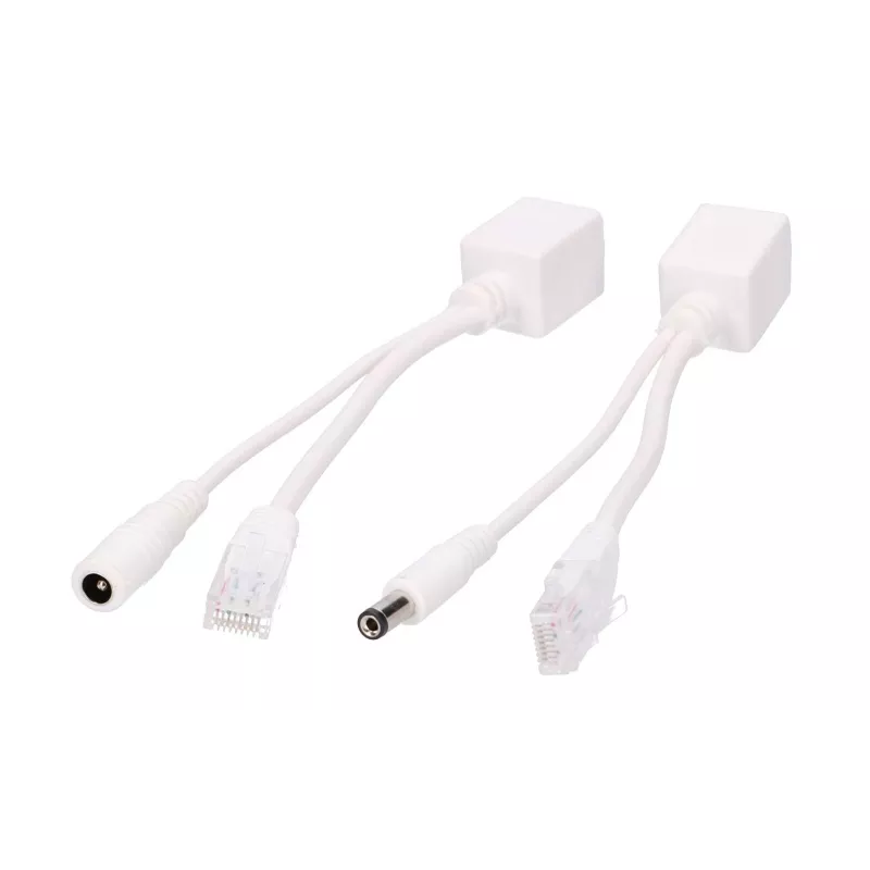 Inyector PoE Extralink de 1 puerto, inyector y divisor PoE, 100 Mb/s