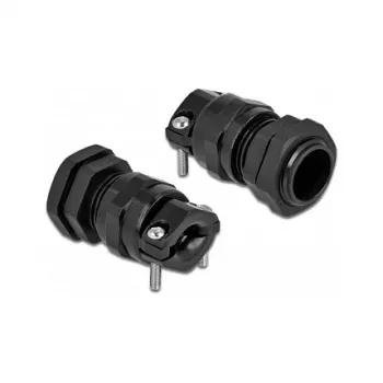 Prensaestopas DeLOCK 60353 negro metal plástico