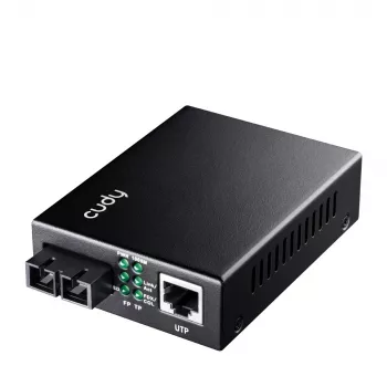 Convertidor de medios de red Cudy MC100GSA-20 1x RJ-45 1x SC monomodo 1310 nm 1000 Mbit/s 20 km
