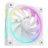 DeepCool FL12 WH 3-in-1 ventiladores de caja de 120 mm (3 uds.), 2150 rpm, rodamiento dinámico de fluido, PWM de 4 pines, blancos