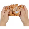 Plastilina Wonder Factory Never Dry Dough, azul claro, naranja