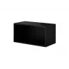 Conjunto de muebles de salón Cama ROCO 3 (2xRO3+2xRO4+2xRO1) negro/negro/blanco
