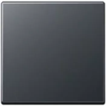 Placa de cubierta Jung A 590 BF ANM antracita para programas de interruptores compatibles, protección IP44