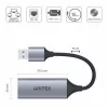 Tarjeta de interfaz Unitek U1309A, gris, 57,5×24×16 mm
