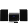 Minicadena estéreo Hi‑Fi Adler AD 1917 — Bluetooth V5.3, CD/USB/MP3, 2×25 W RMS, sintonizador FM, ecualizador de 4 bandas, AUX, negro