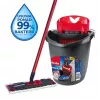 Vileda Ultramax set completo fregona y cubo, Gris