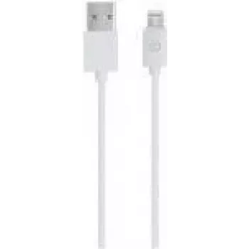Cable Lightning RealPower 255649 1m Blanco