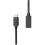 Cable de extensión USB-C ProXtend USBC-EX5V3A-001 – 1 m, 5V/3A Power Pass-Through