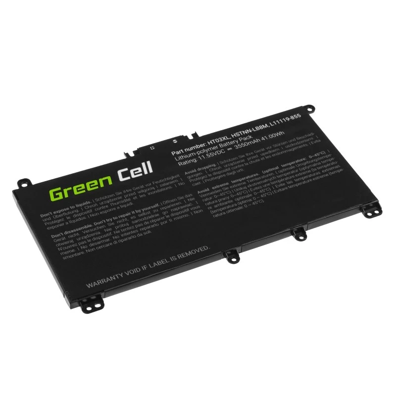 Batería para portátil Green Cell GC-HP163 HT03XL 11,4 V 3400 mAh HP Mobilit