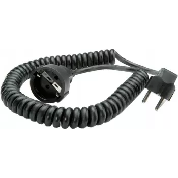 Alargador eléctrico Bachmann BM0010706, 3G 1,5 mm², 16 A, 250 V, negro